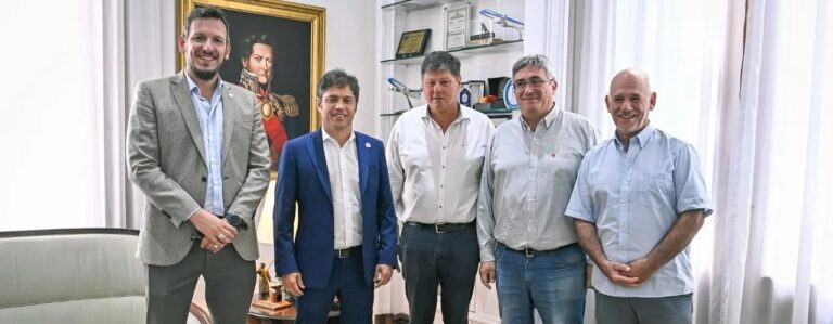Kicillof se reunió con organizadores de la Expoagro 2024 para coordinar participación del Estado provincial