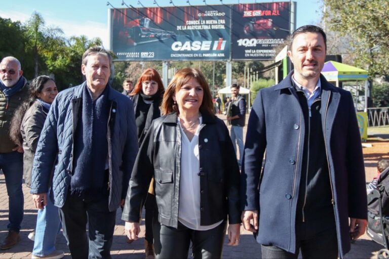 Bullrich en La Rural: “Somos un gobierno pro campo”