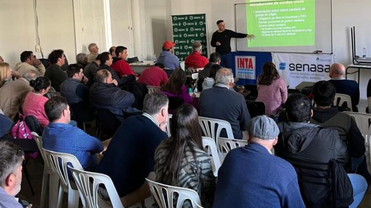Triquinosis: jornadas para productores y elaboradores de alimentos porcinos