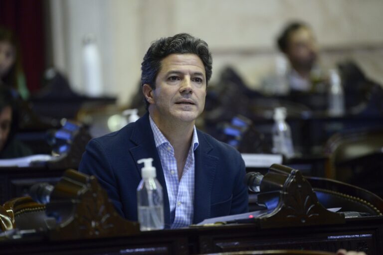 Luciano Laspina diputado nacional de Santa Fe por el PRO.