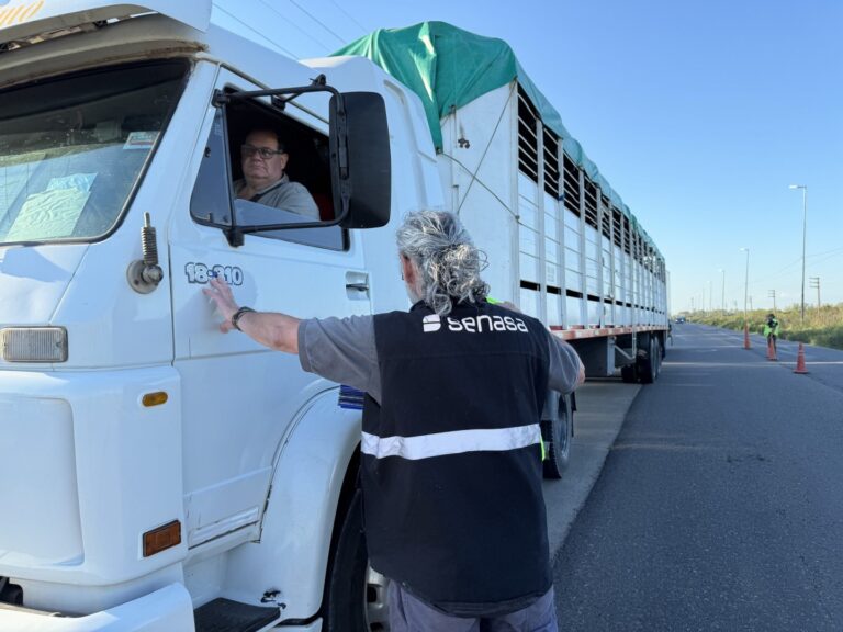 Senasa controló el traslado de alimentos y animales vivos en más de 10 mil vehículos
