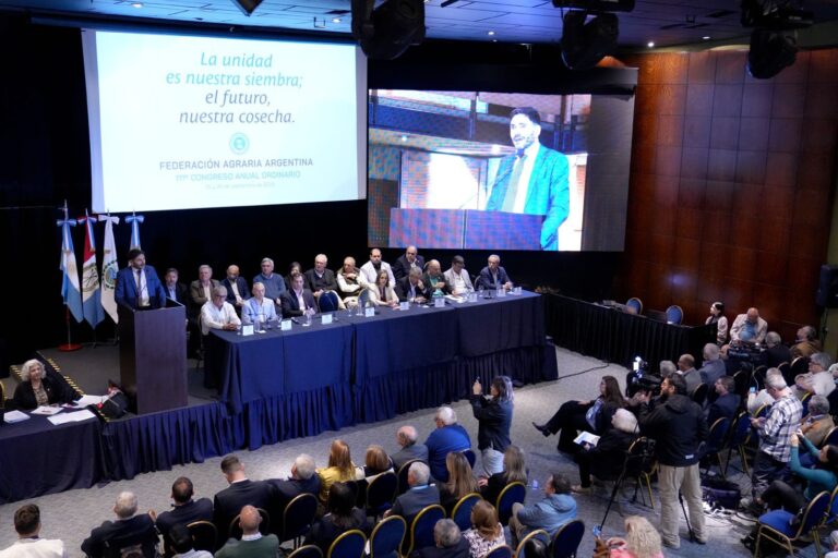 Pullaro en el Congreso Anual de la FAA: “Aquí tienen un Gobierno aliado del campo”