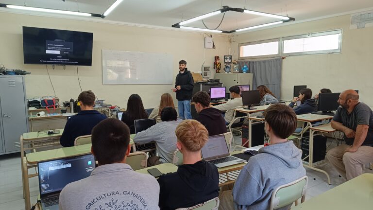 La Escuela Granja de la UNL desarrolla un sistema de riego automatizado