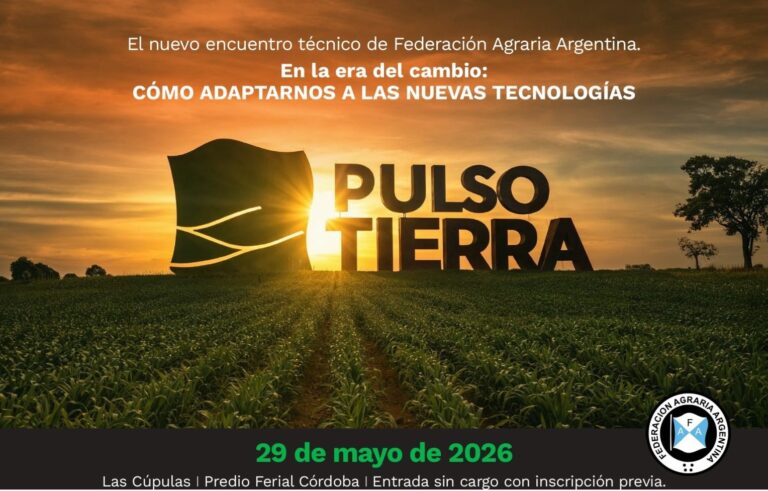 Pulso Tierra: otro encuentro técnico que organiza la Federación Agraria Argentina
