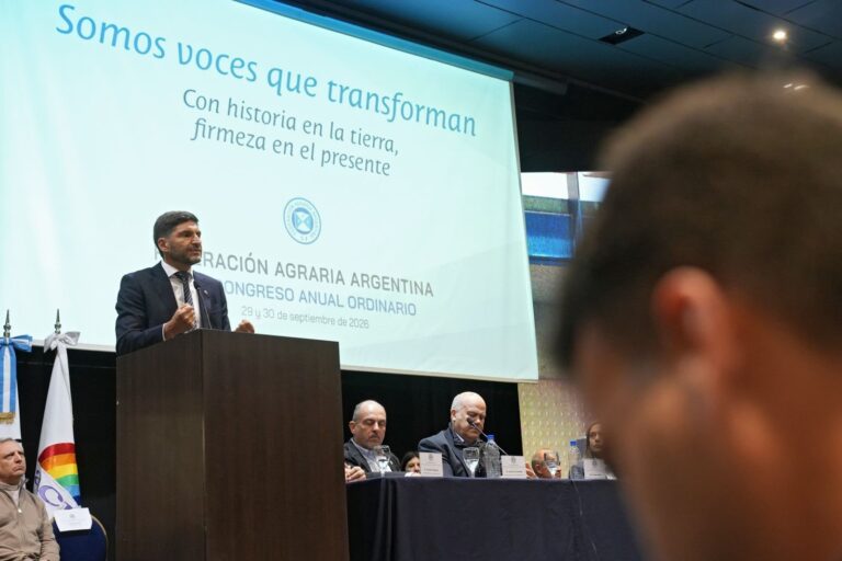 Pullaro en el Congreso de la FAA: “Después de tres años de gestión, los recibimos en una ciudad y una provincia pacificada”