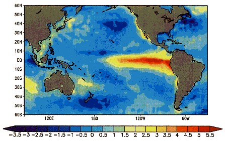 El fenómeno de El Niño podría pasar de “muy fuerte” a “fuerte”